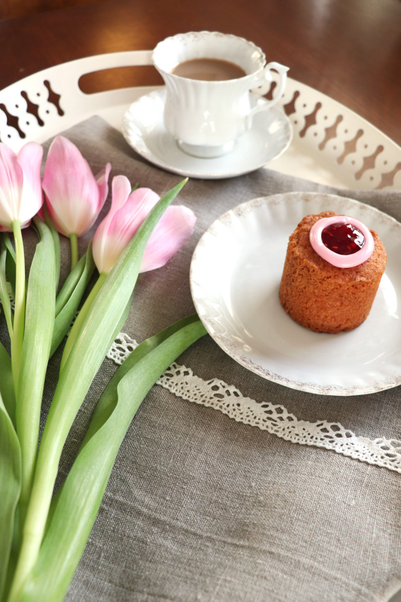 köökki Keittiöliina, Luonto pellava pitsillä - Image 5