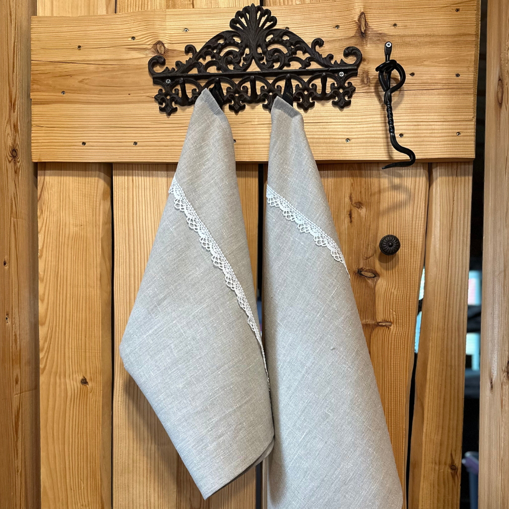 köökki Keittiöliina, Luonto pellava pitsillä