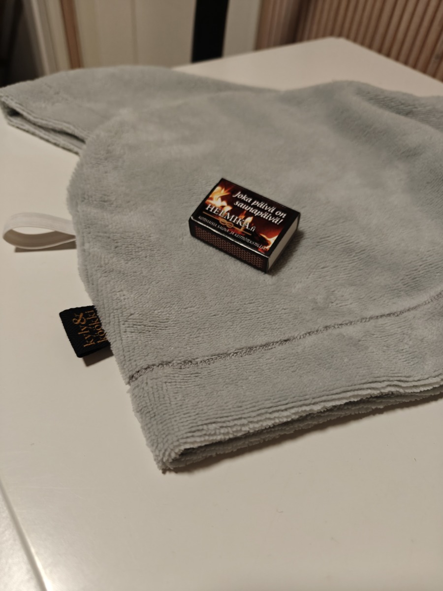 kyly Hiusturbaani Bambu, usvanharmaa - Image 5